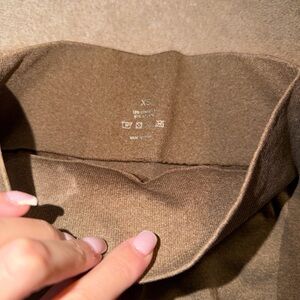 Brown NVGTN shorts XS